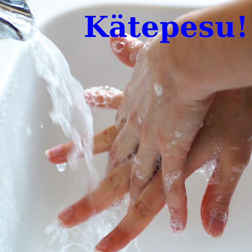 Käsi pese tihti sa õrna seebivahuga. Peod ja sõrmevahed ka nühi puhtaks hoolega. Käsi pese tihti sa õrna seebivahuga. Peod ja sõrmevahed ka nühi puhtaks hoolega.