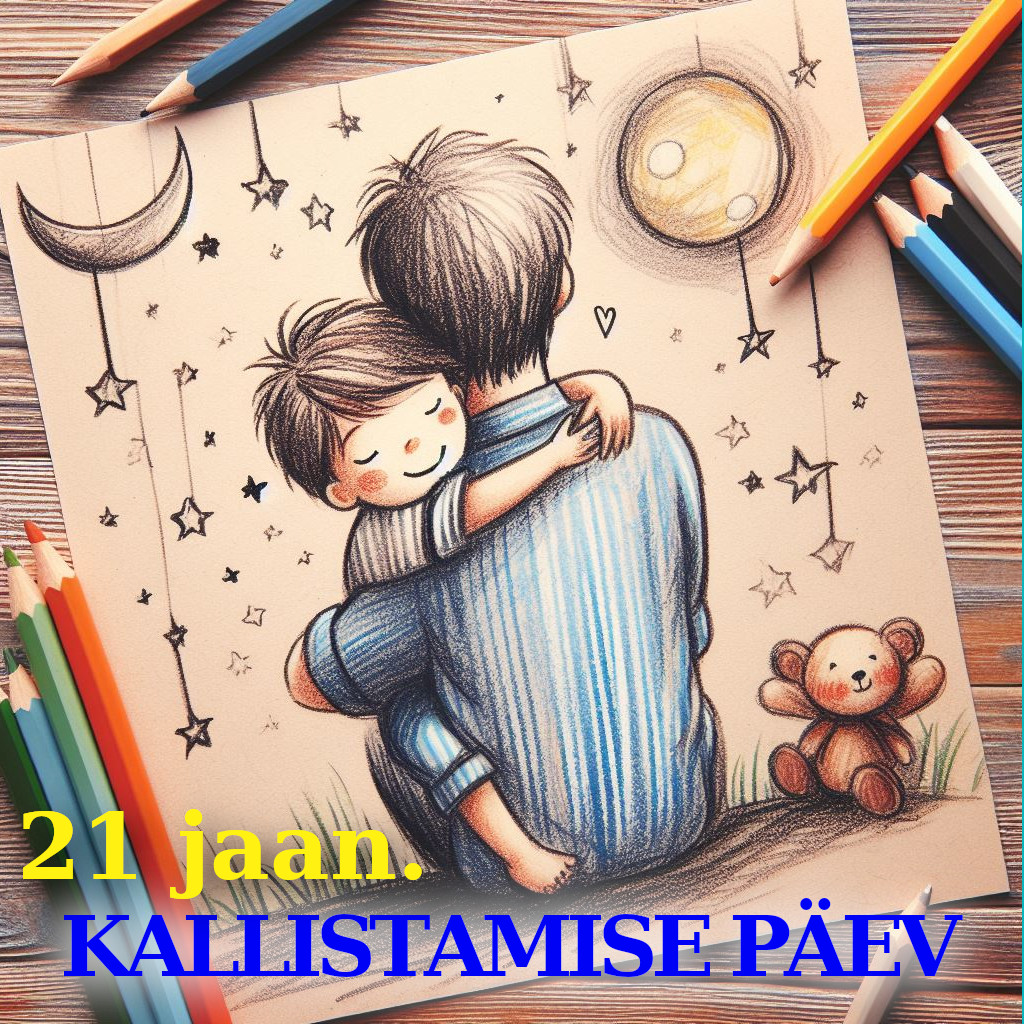 Rahvusvaheline kallistamispäev 21. jaanuaril Kallistamispäev on 21. jaanuaril - lapse ja vanema kallistus