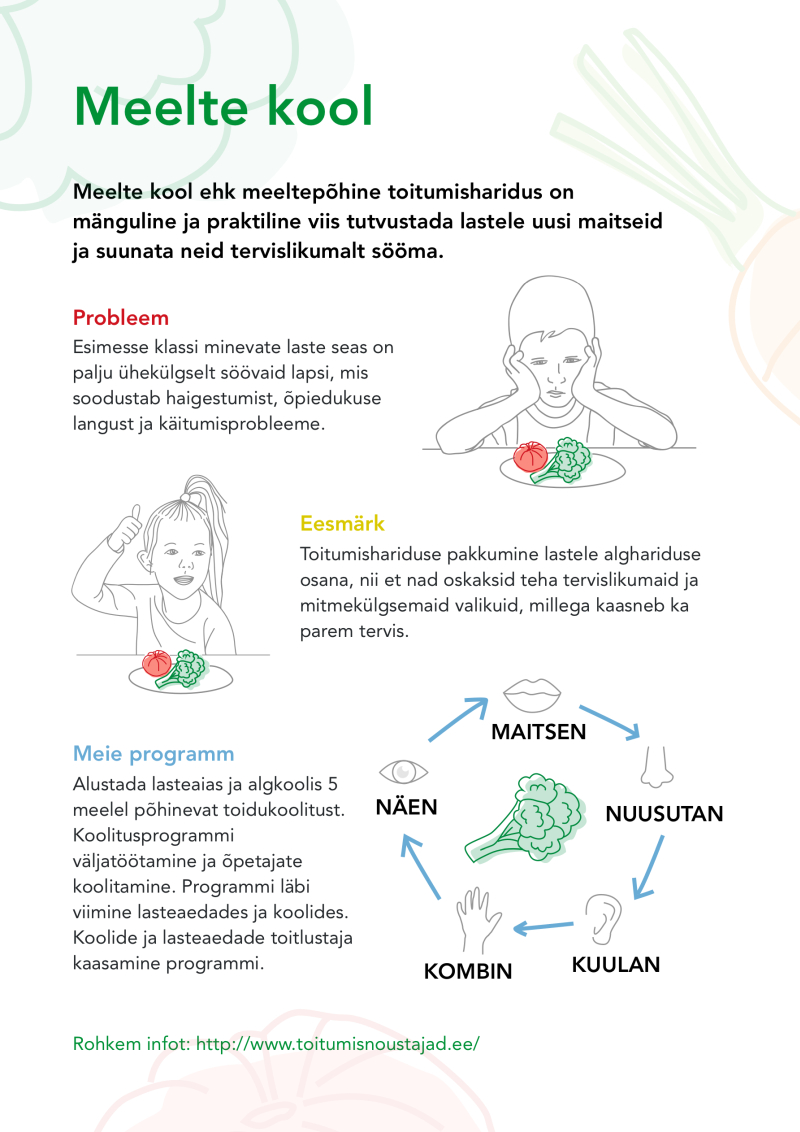 MEELTE KOOL paneb lapsed sööma kõiki toitusid!