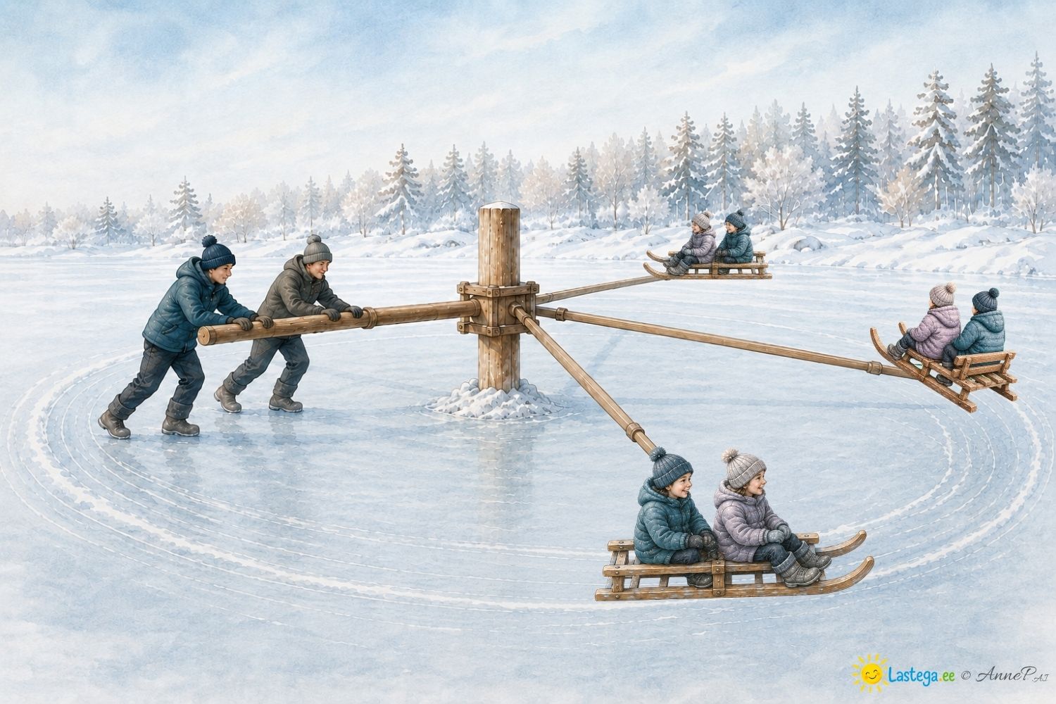 vastlad jaakarussell Lastega ee AnneP 7633