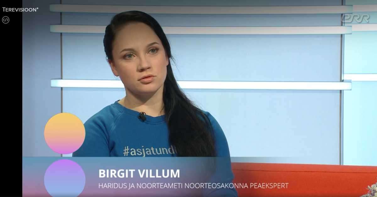 Ekraanipilt ETV saatest „Terevisioon”, milles nimetati Lastega.ee portaali perede infoallikana