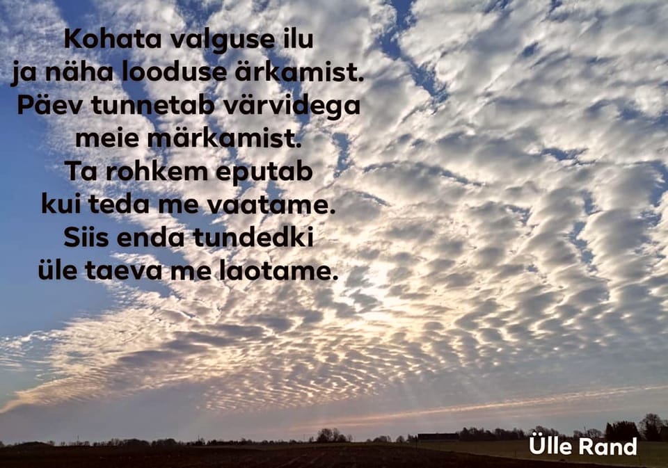 Kohata valguse ilu. Ülle Rand Kohata valguse ilu. Ülle Rand