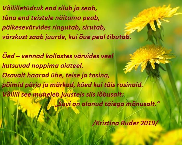 Võililletüdruk end silub ja seab... @Kristina Ruder Võililletüdruk end silub ja seab... @Kristina Ruder