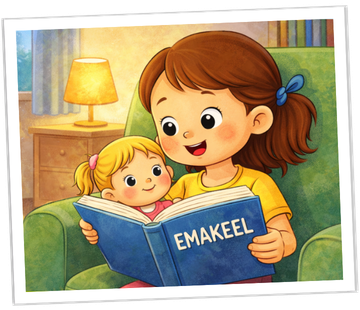 Emakeelepäeval loeme raamatuid. Emakeelepäeval loeme raamatuid.