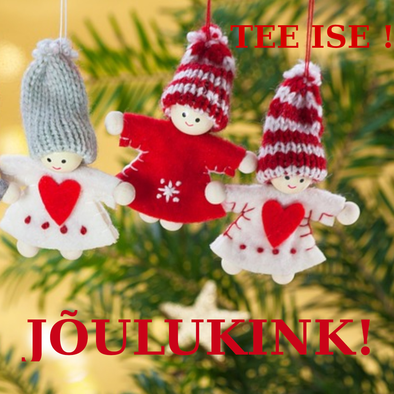 Jõulukink tee ise ideed