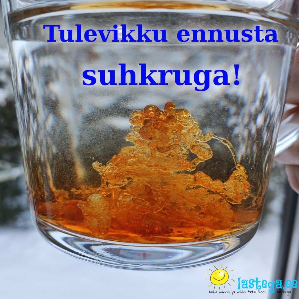 Ennusta tulevikku suhkruga, sest õnnetina kasutamine on keelatud selles sisalduva plii tõttu!