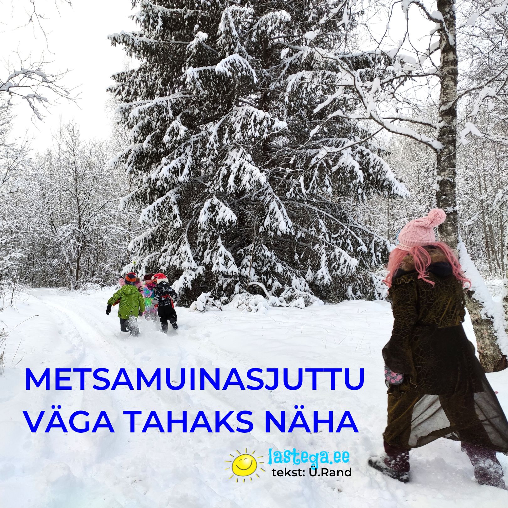 JÕULUD: Luuletus metsamuinasjutust. Teksti autor Ülle Rand, foto Lastega.ee, MLP JÕULUD: Luuletus metsamuinasjutust. Teksti autor Ülle Rand, foto Lastega.ee, MLP