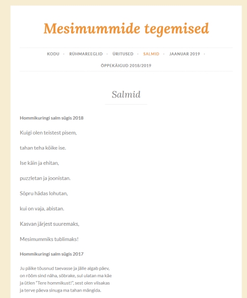 Hommikuringi salmid