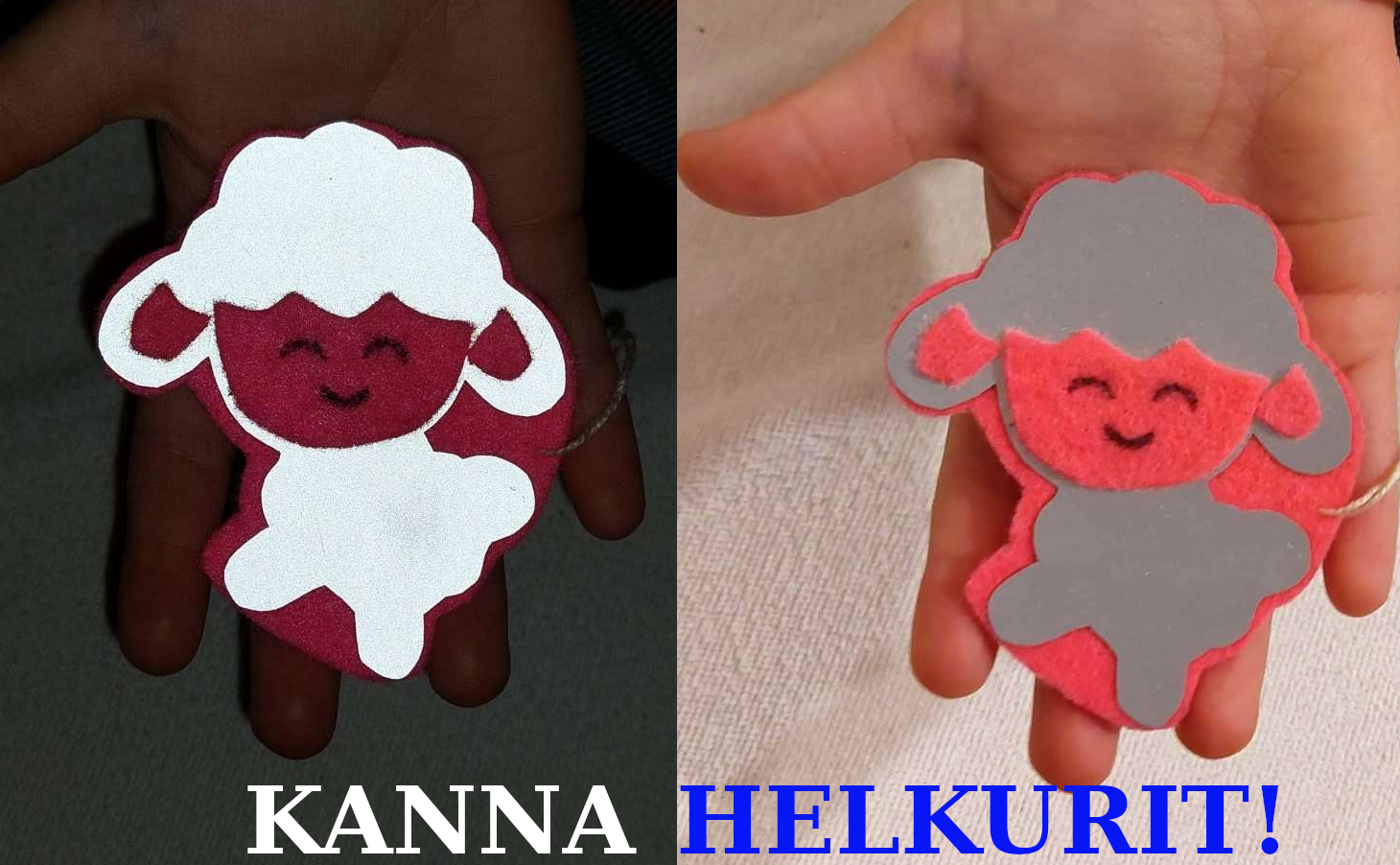 Pimedas kanna helkurit! Pimedas kanna helkurit!