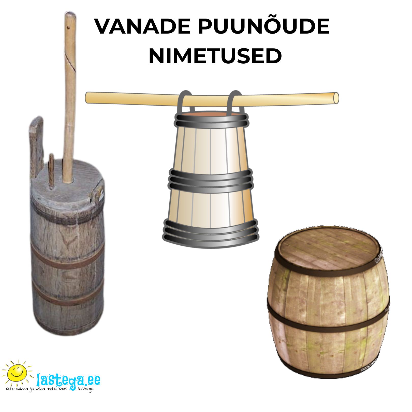 Tuleta meelde vanaegsete puunõude nimetused! Tuleta meelde vanaegsete puunõude nimetused!