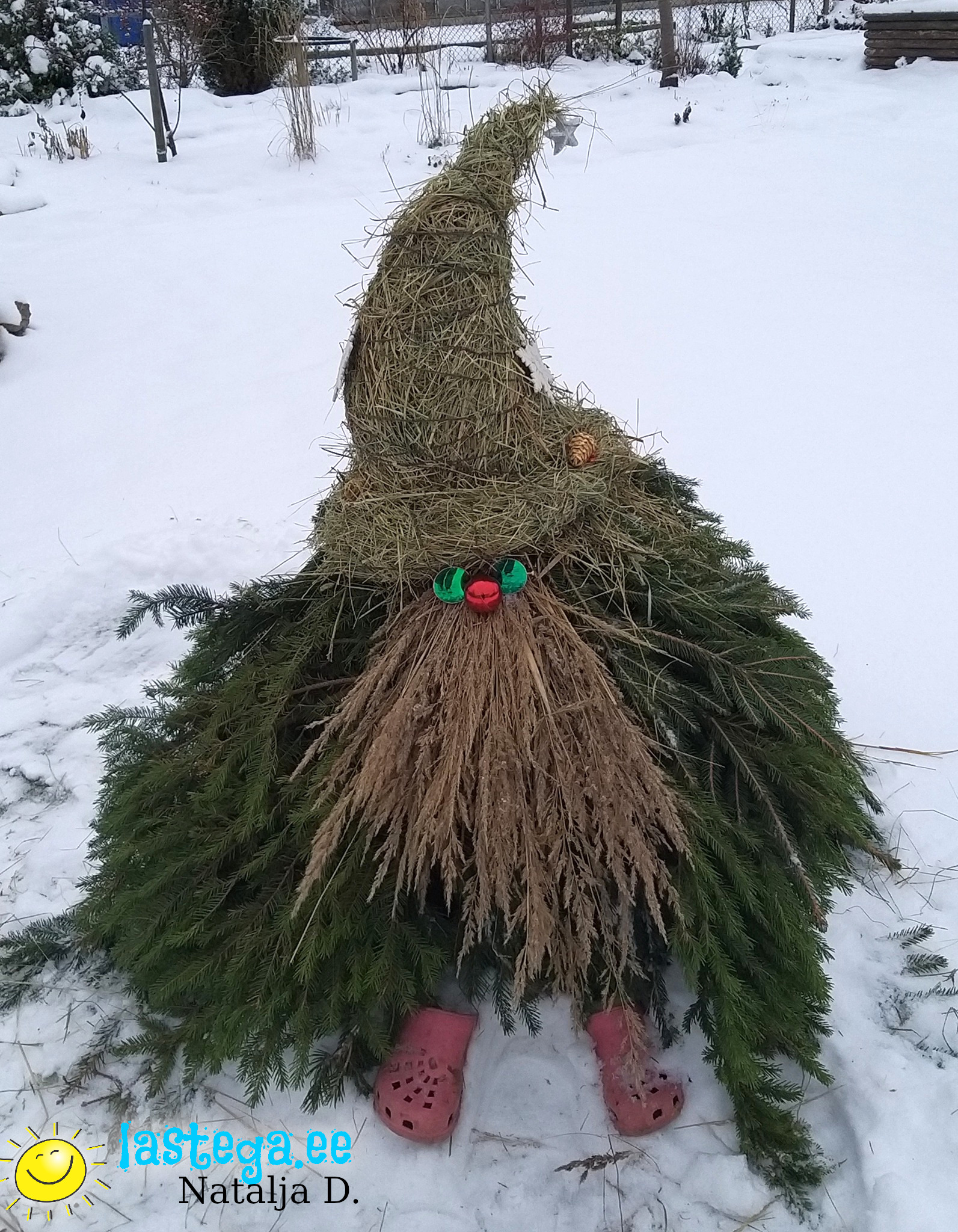 Päkapikk Natalja meisterdatud