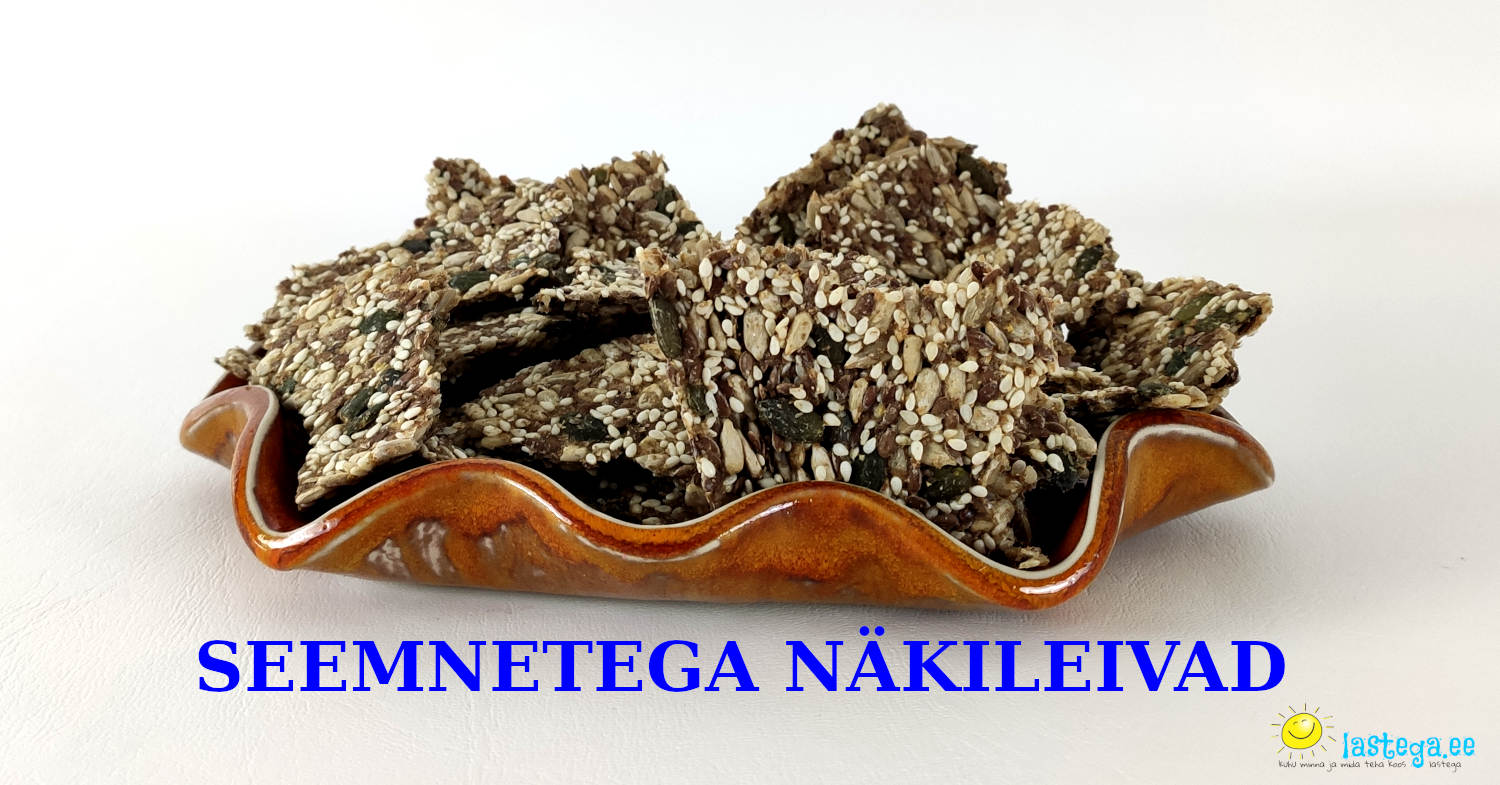 Näkileivad seemnetega - enda küpsetatud! @Lastega.ee