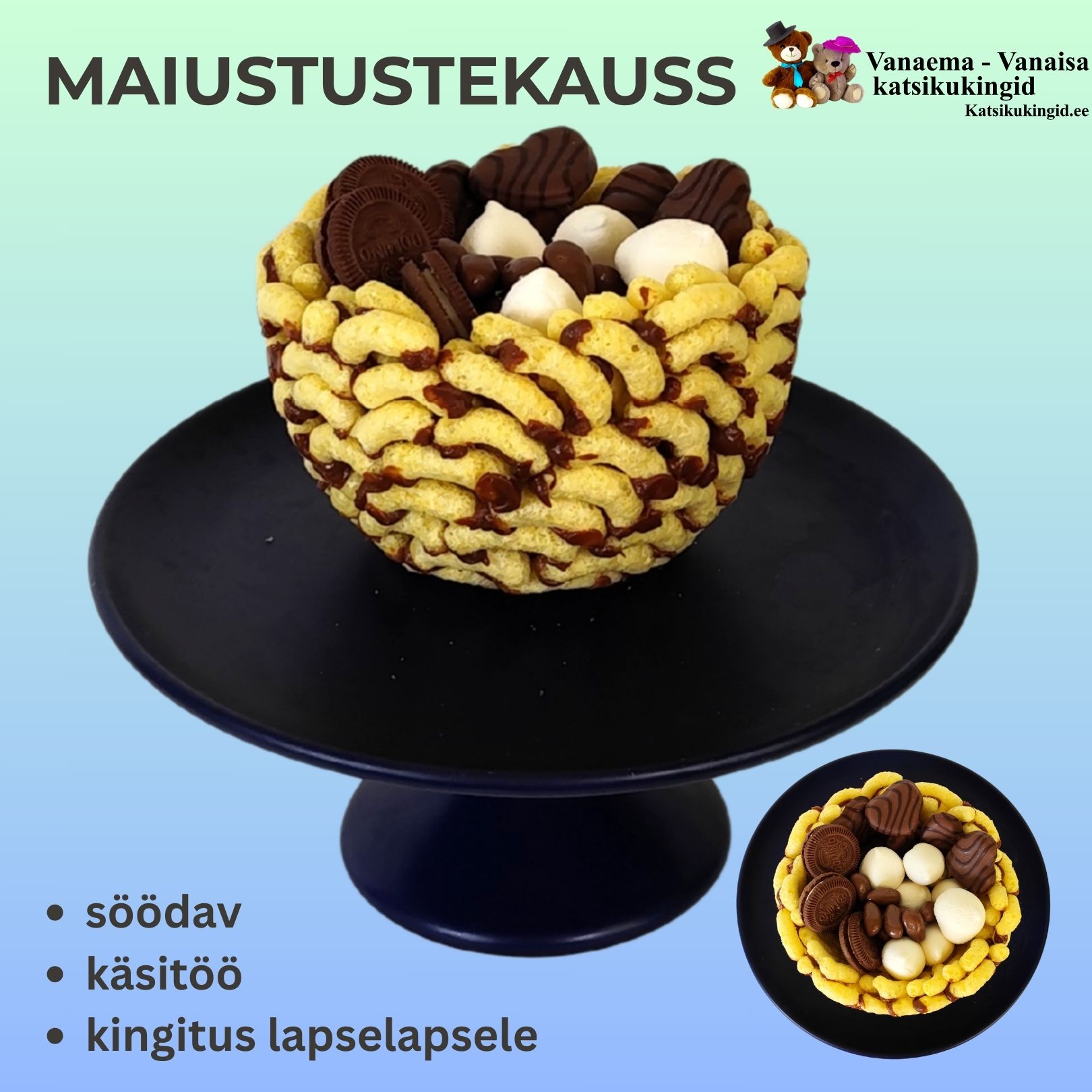 KINGITUS söödav maisipulkadest 20250425 426 katsikukingid ee